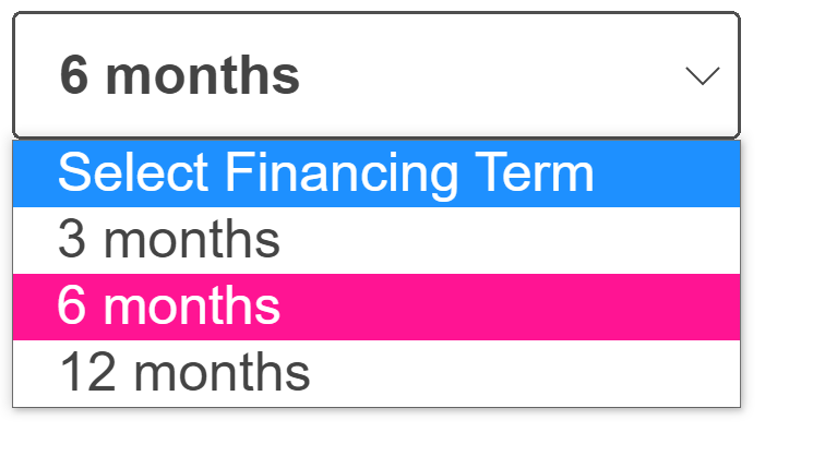 Applying the :checked pseudo class to the options inside of a <select> element